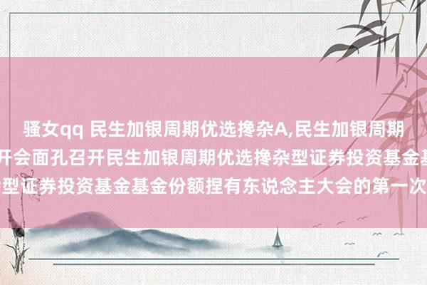 骚女qq 民生加银周期优选搀杂A，民生加银周期优选搀杂C: 对于以通信开会面孔召开民生加银周期优选搀杂型证券投资基金基金份额捏有东说念主大会的第一次提醒性公告